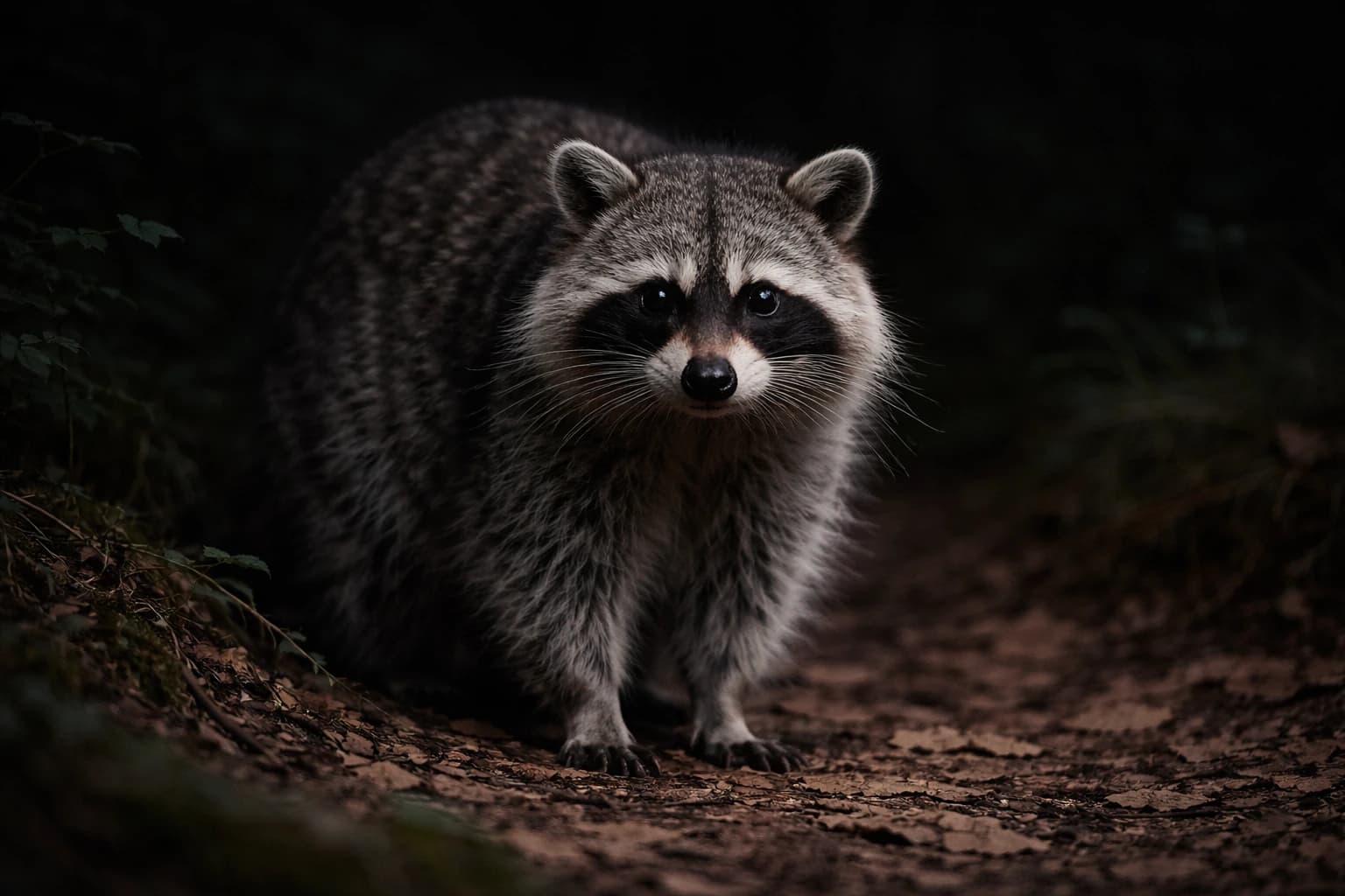 Wildtierereignis-Vorschau: Waschbär